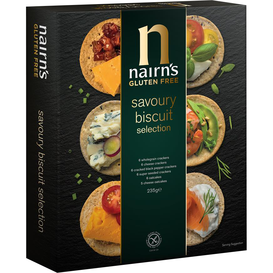 Gluten Free Savoury Biscuit Selection Pack 235g