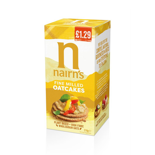 Fine Milled Oatcakes 218g