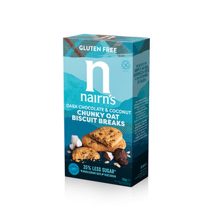 Gluten Free Dark Choc & Coconut Biscuit Break Chunky 160g