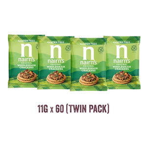 Gluten Free Wholegrain Crackers 11g x 60 (Twin Pack)