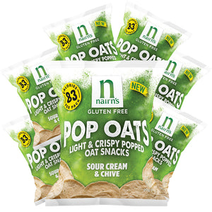 Gluten Free Sour Cream & Chive Pop Oats 20g